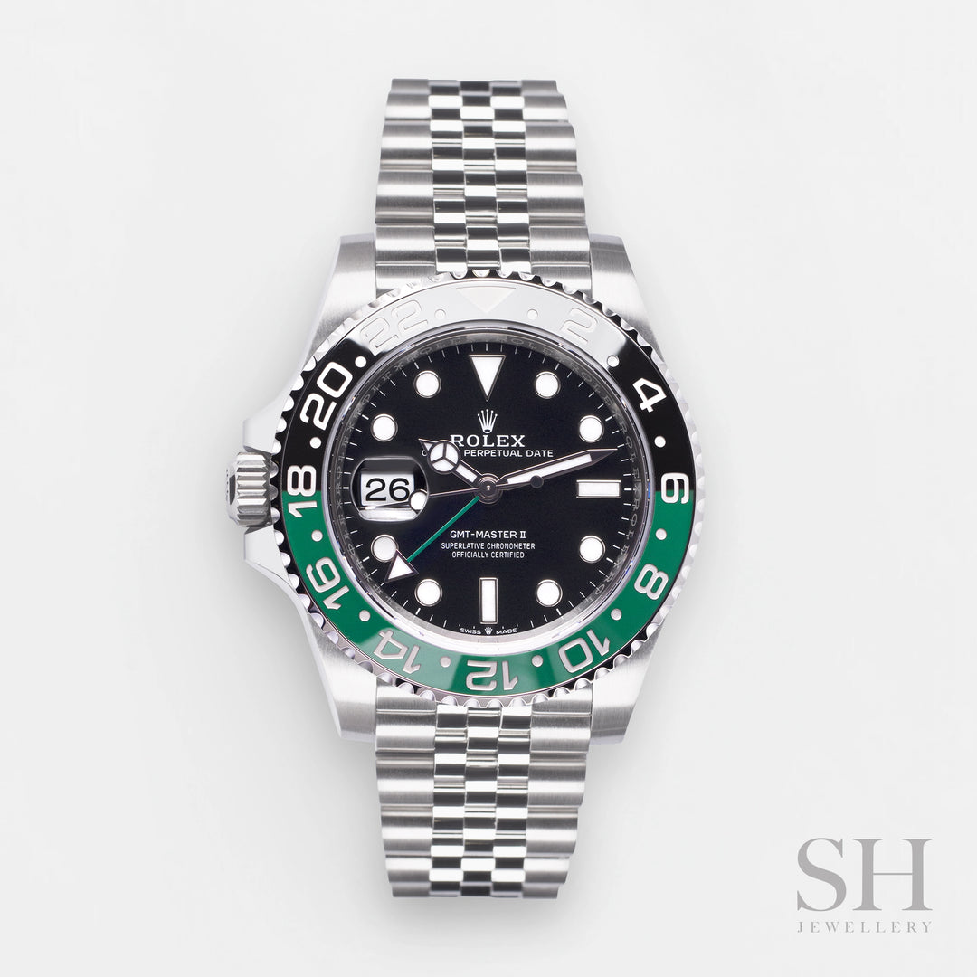 Rolex GMT-Master II 40mm 'Sprite' Steel Black Dial Button Markers 2025 Ref m126720vtnr-0002 (#999)