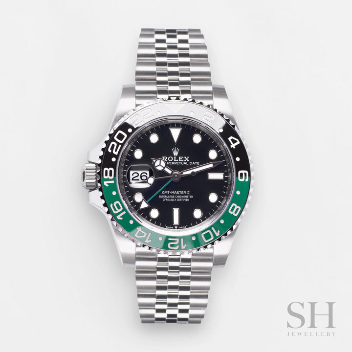 Rolex GMT-Master II 40mm 'Sprite' Steel Black Dial Button Markers 2025 Ref m126720vtnr-0002 (#999)