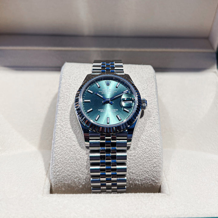 Rolex Datejust31 31mm Steel/WG Green Dial Stick Markers 2024 Ref m278274-0018 (#836)