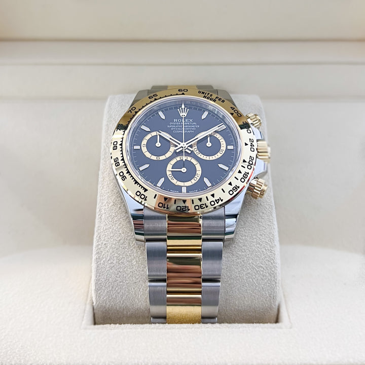 Rolex Cosmograph Daytona 40mm Steel/YG Black Dial Stick Markers 2025 Ref m126503-0003 (#990)