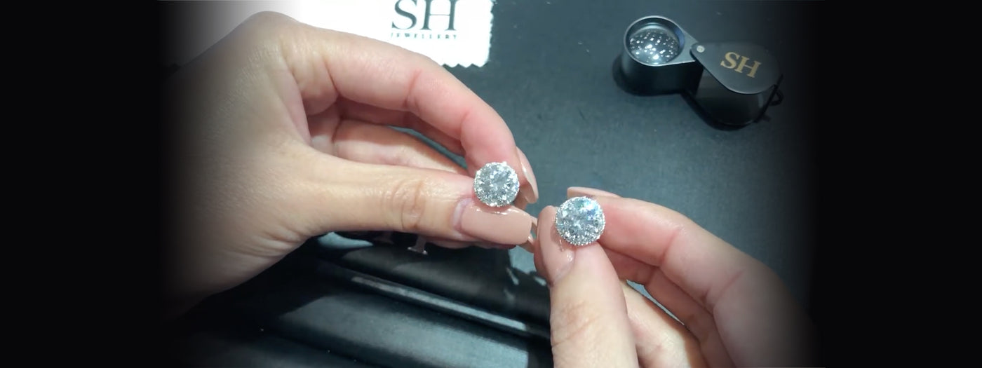 How to Clean Diamond Earrings