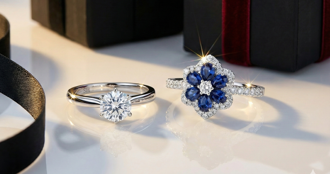 Sapphires & Diamonds - A Match Made in Engagement Ring Heaven