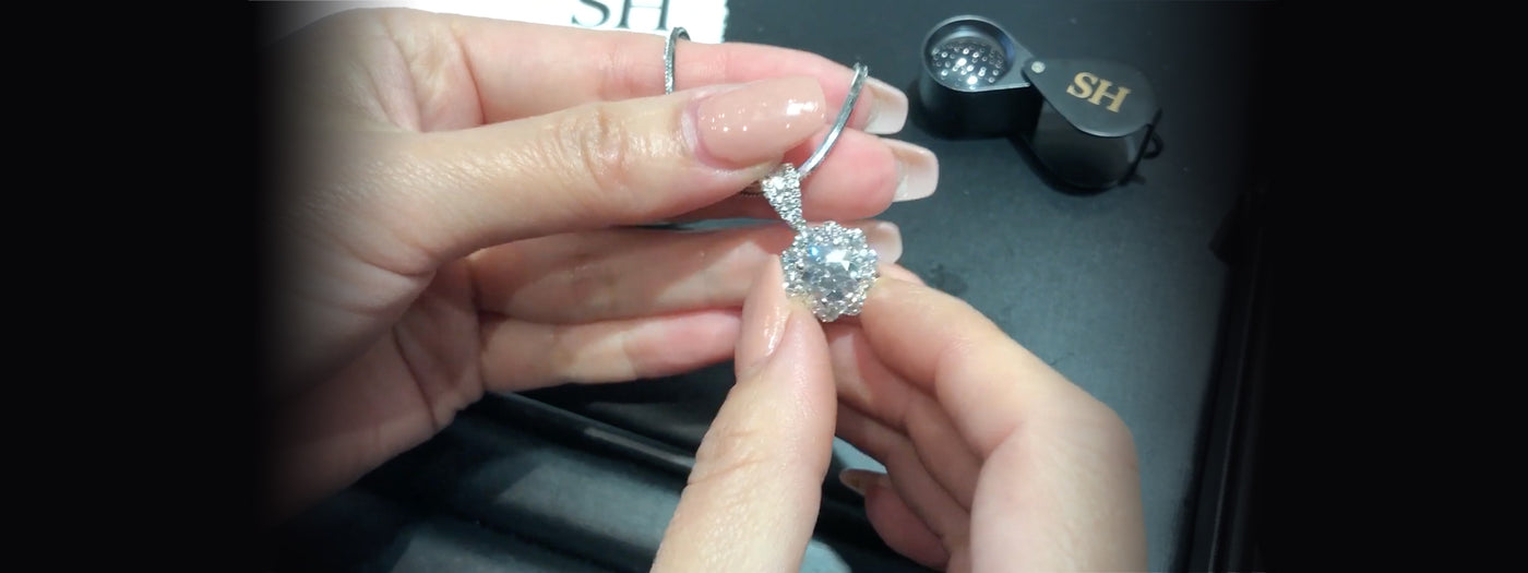 How to Clean a Diamond Pendant