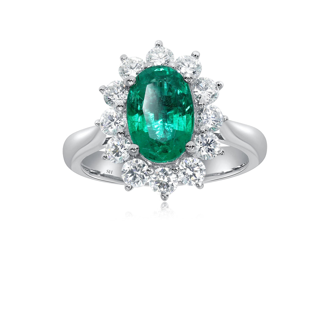 Emerald Dress Rings