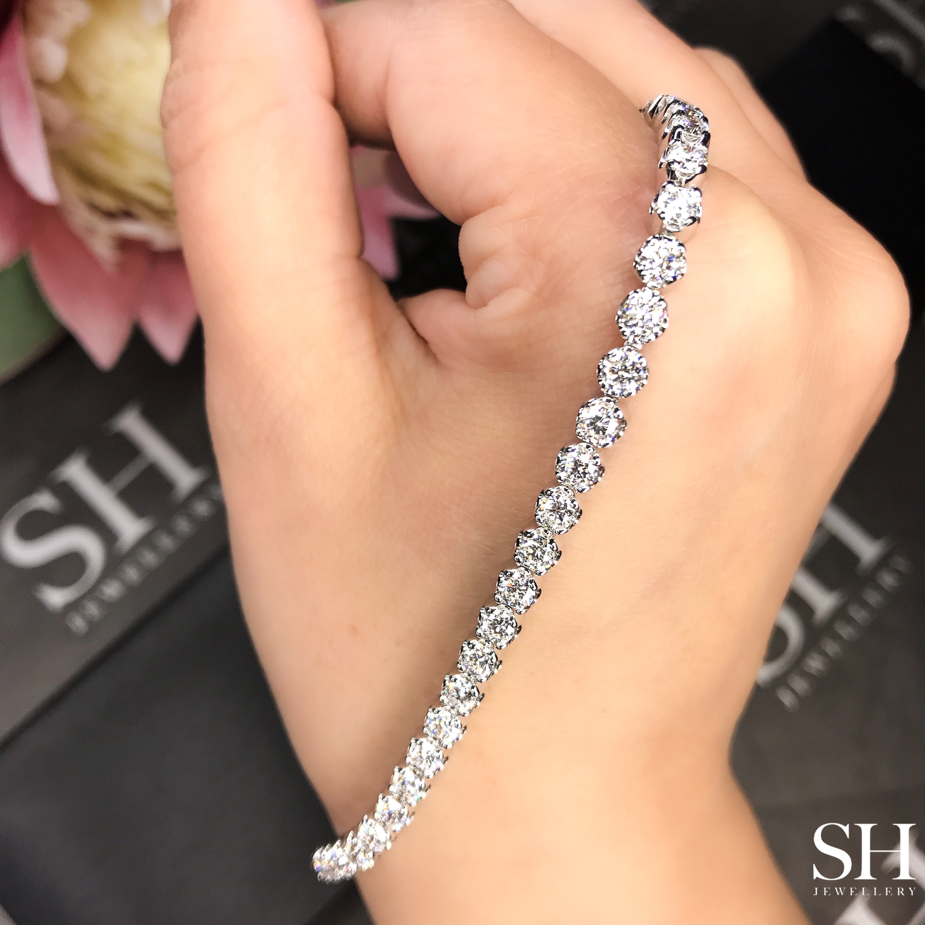 Mens diamond 2024 bracelet australia