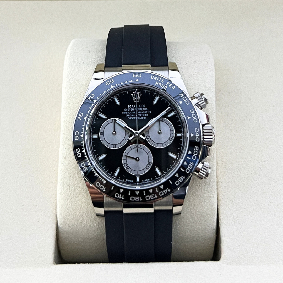 Rolex Cosmograph Daytona 40mm 'Baby Le Mans' WG Black Dial Stick Markers 2026 Ref m126519ln-0002 (#1084)
