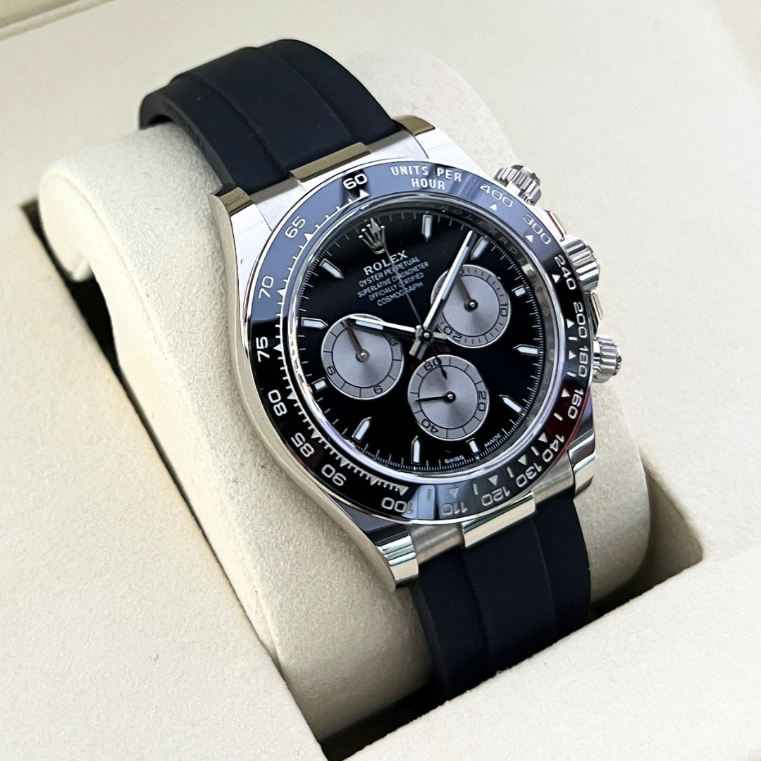 Rolex Cosmograph Daytona 40mm 'Baby Le Mans' WG Black Dial Stick Markers 2026 Ref m126519ln-0002 (#1084)
