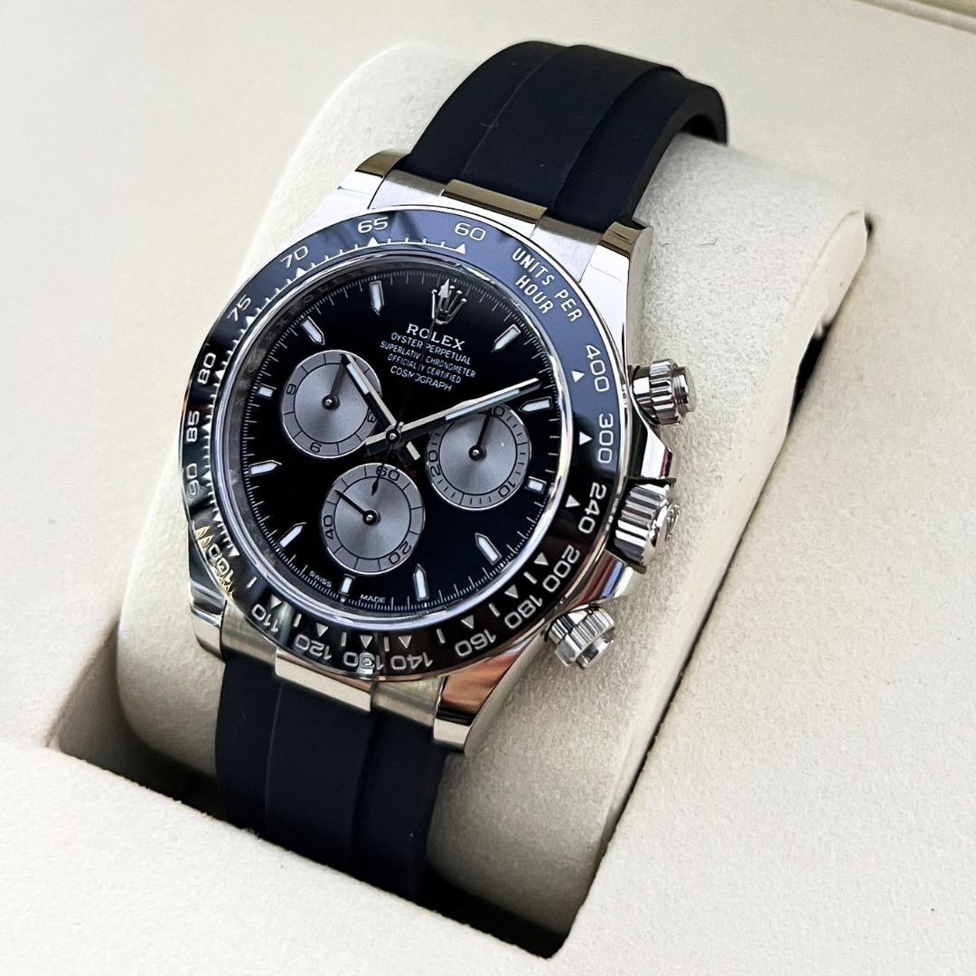 Rolex Cosmograph Daytona 40mm 'Baby Le Mans' WG Black Dial Stick Markers 2026 Ref m126519ln-0002 (#1084)