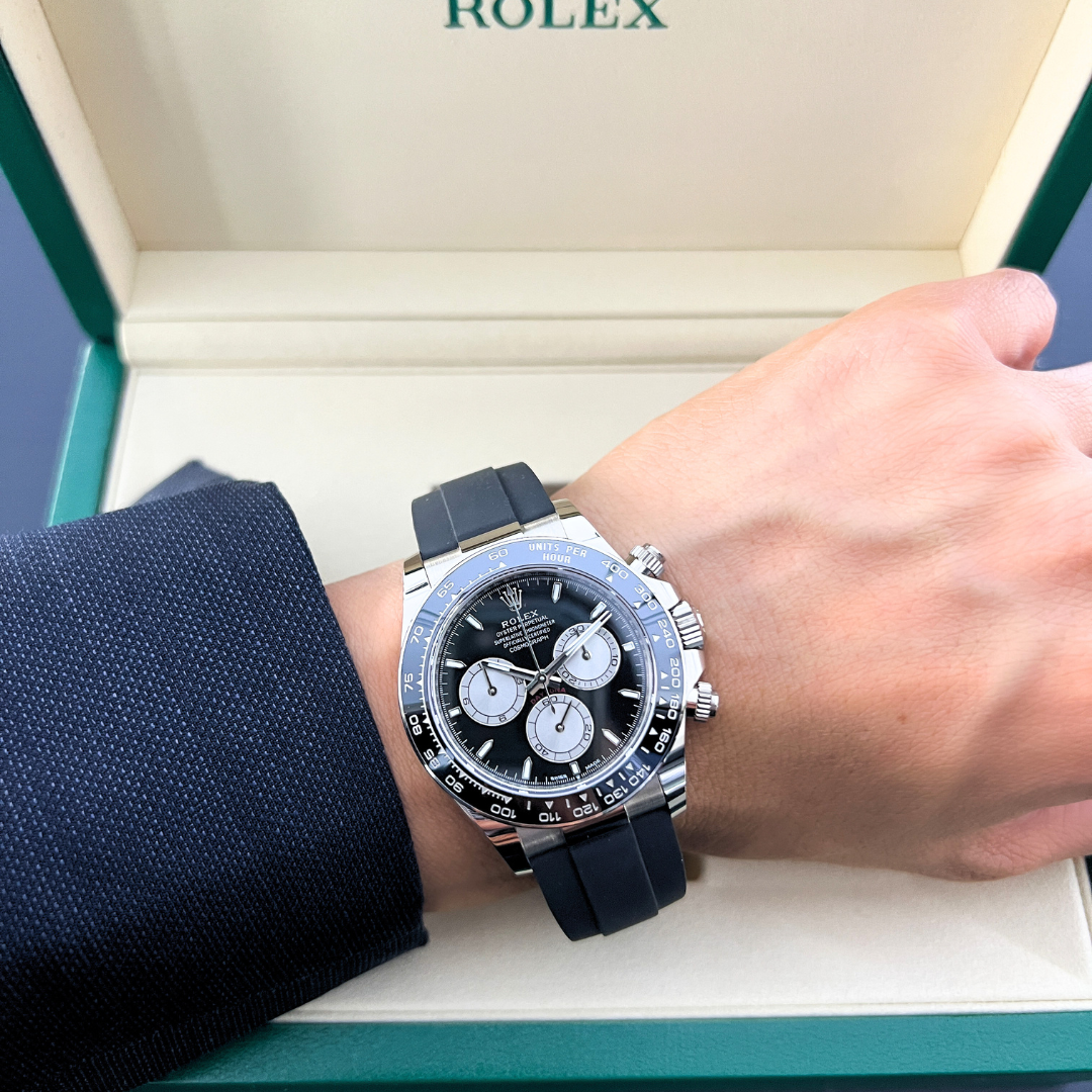 Rolex Cosmograph Daytona 40mm 'Baby Le Mans' WG Black Dial Stick Markers 2026 Ref m126519ln-0002 (#1084)