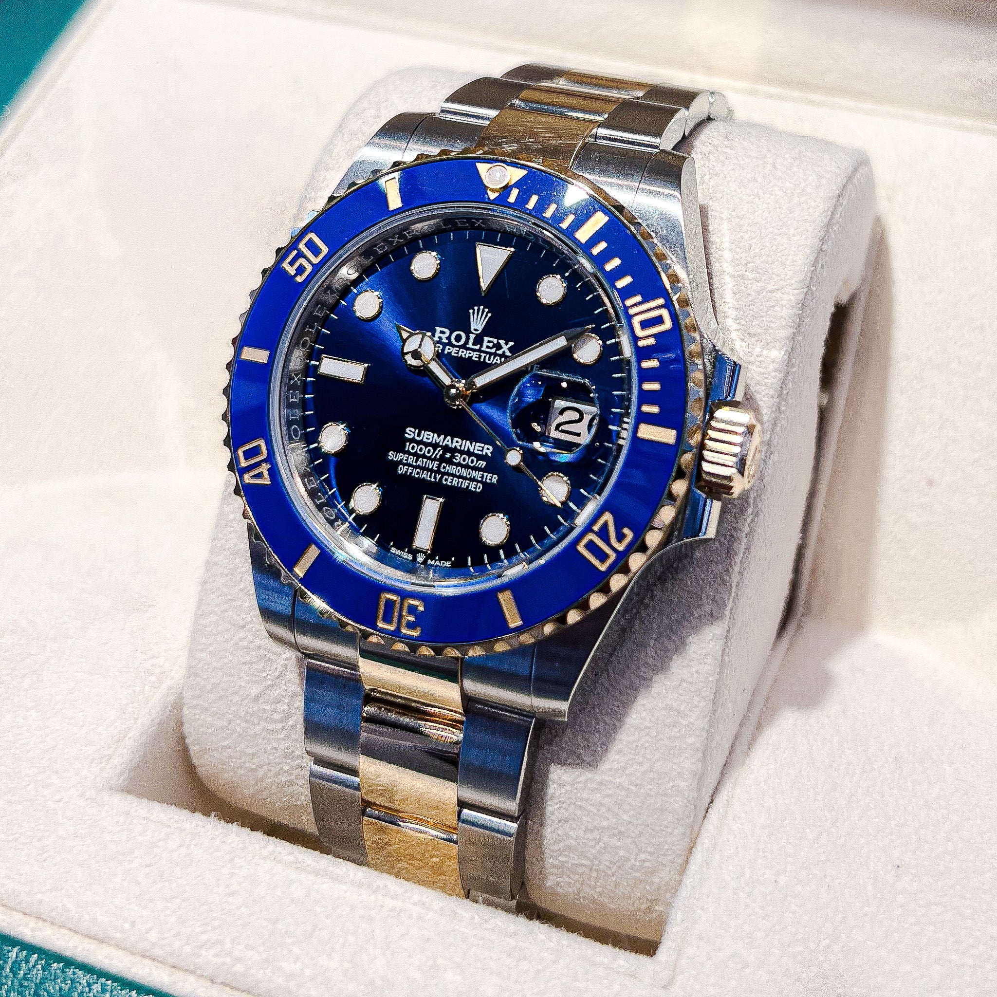 Bluesy rolex deals