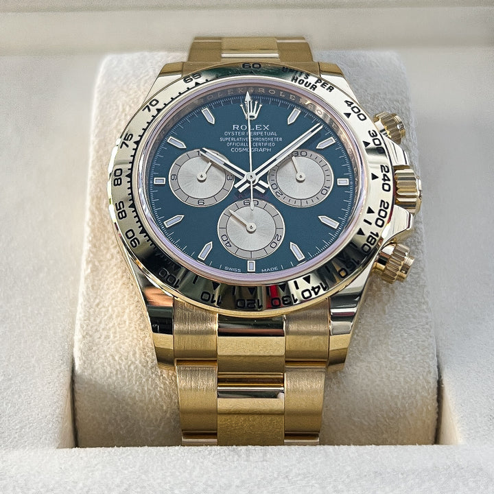 Rolex Cosmograph Daytona 40mm 'John Mayer' YG Green Dial Stick Markers 2025 Ref m126508-0008 (#1013)