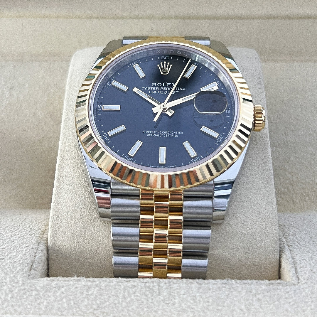 Rolex Datejust41 41mm Steel/YG Black Dial Stick Markers 2025 Ref m126333-0014 (#1008)