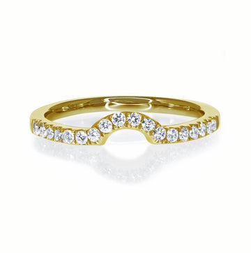 Bending Tradition: The Curved Wedding Rings Trend Explained – SH Jewellery