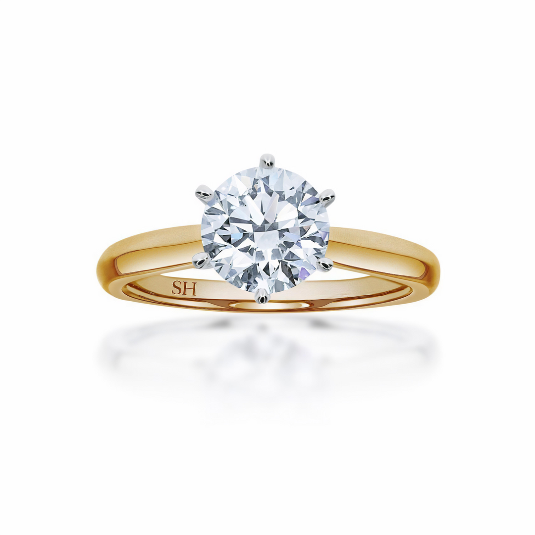 Timeless 6-Claw Solitaire - W0344 (Lab Grown)