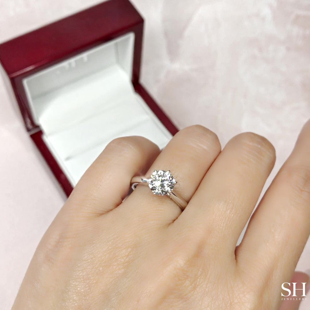 Timeless 6-Claw Solitaire - W0344 (Lab Grown)