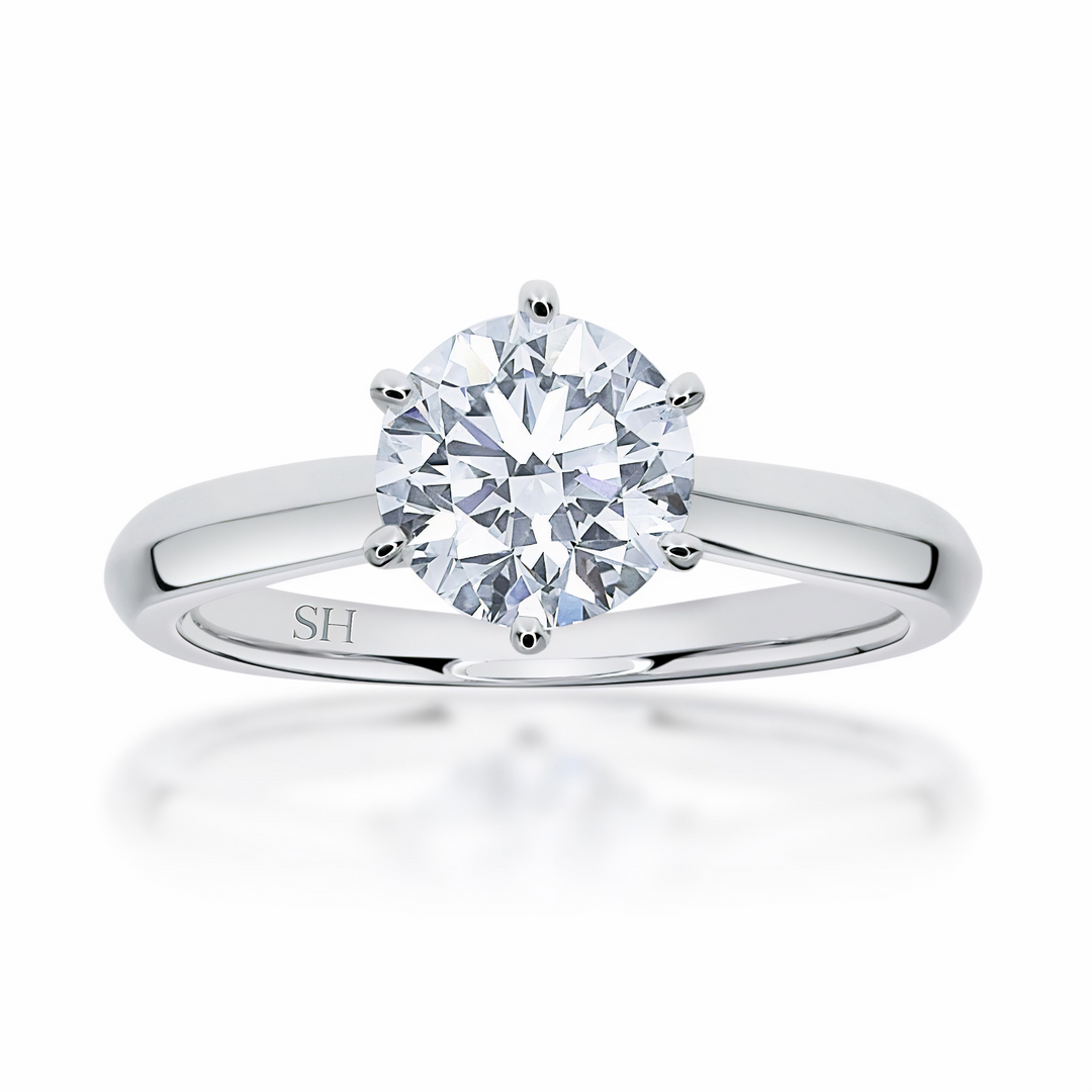 Timeless 6-Claw Solitaire - W0344 (Lab Grown)