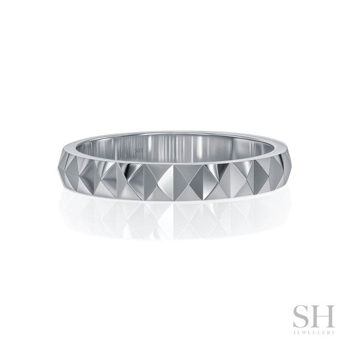 Double Prism Wedding Ring (3mm) - W1156