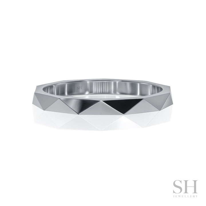 Facet Wedding Ring (2mm) - W1157
