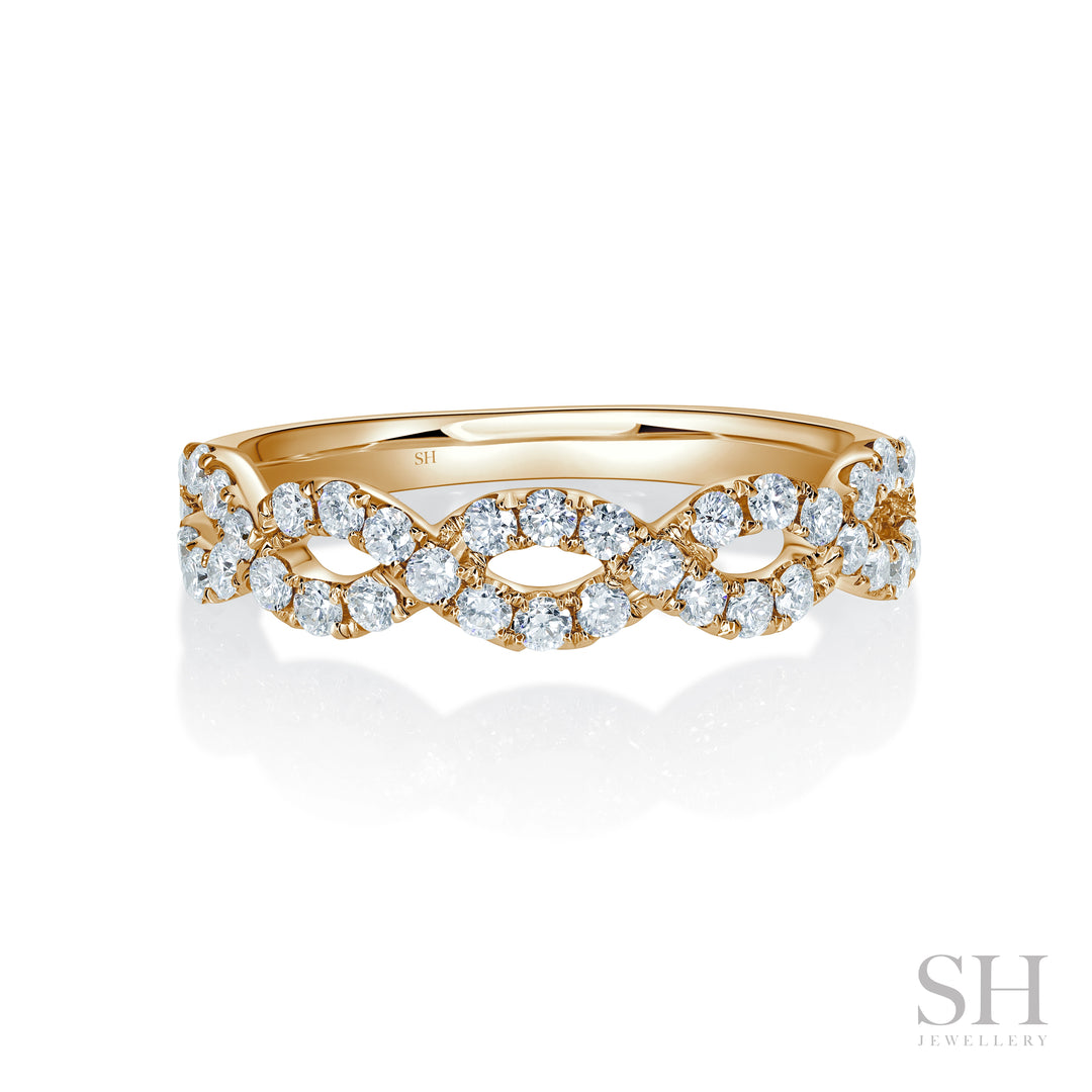 Infinity Diamond Band (4.2mm) - W1259