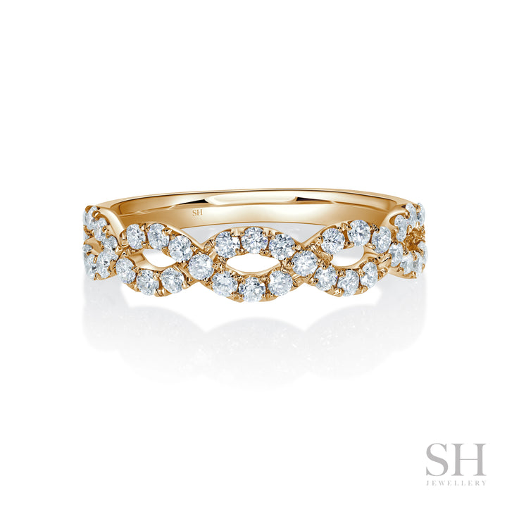 Infinity Diamond Band (4.2mm) - W1259