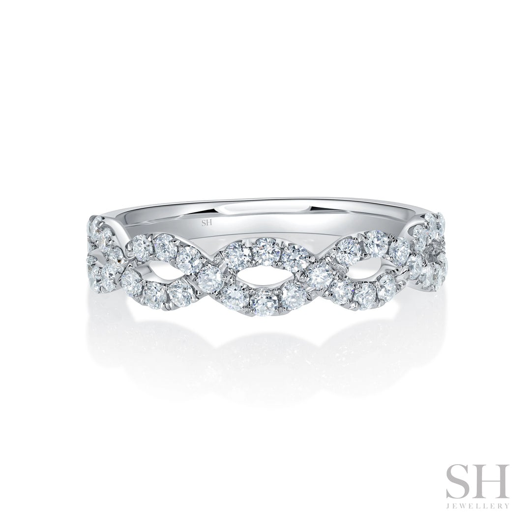 Infinity Diamond Band (4.2mm) - W1259
