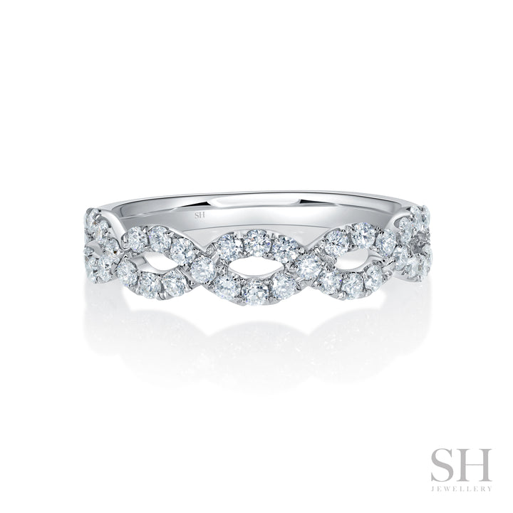 Infinity Diamond Band (4.2mm) - W1259