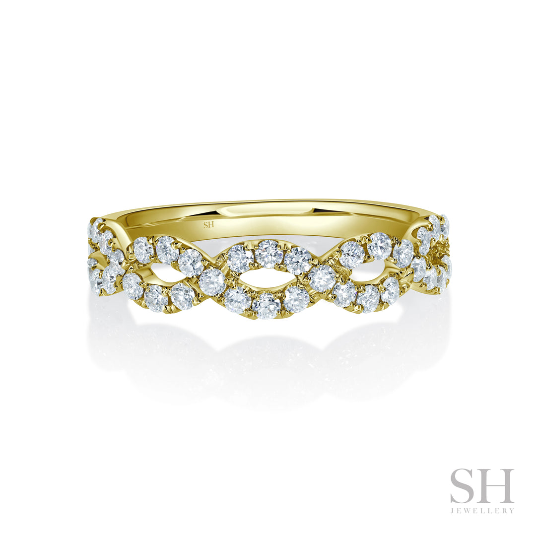 Infinity Diamond Band (4.2mm) - W1259
