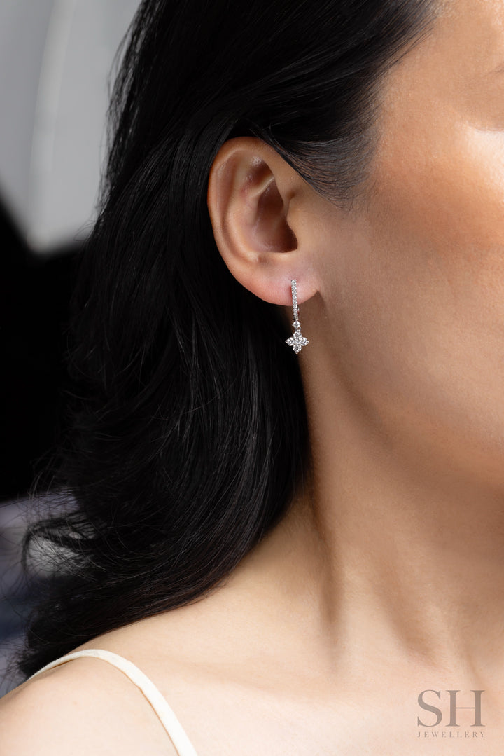 Starfall Diamond Earrings - W1290