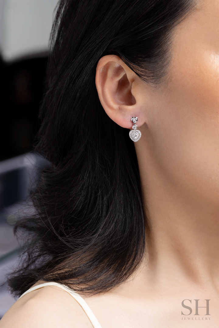 Love Cluster Earrings - W1293