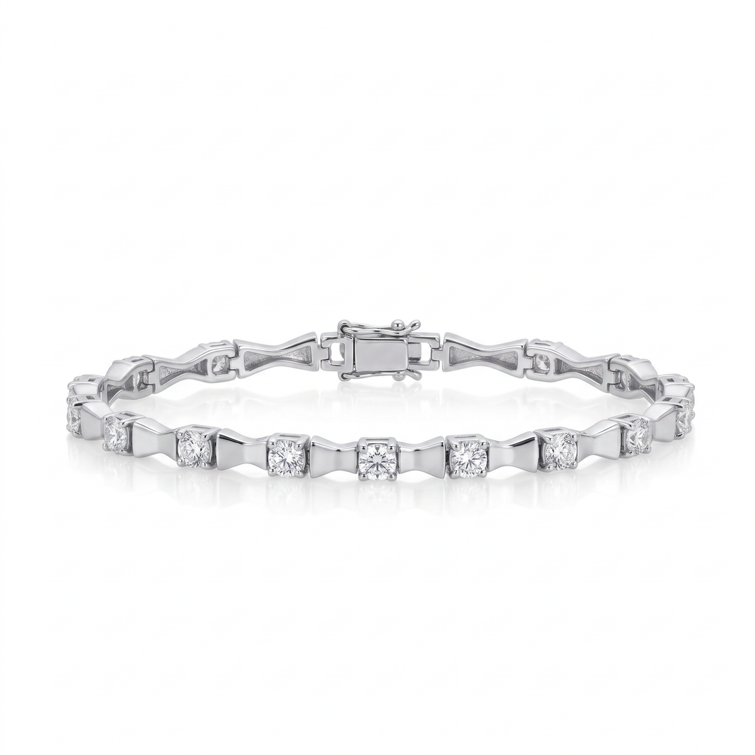 Diamond Station Bracelet — 1.04ct TW