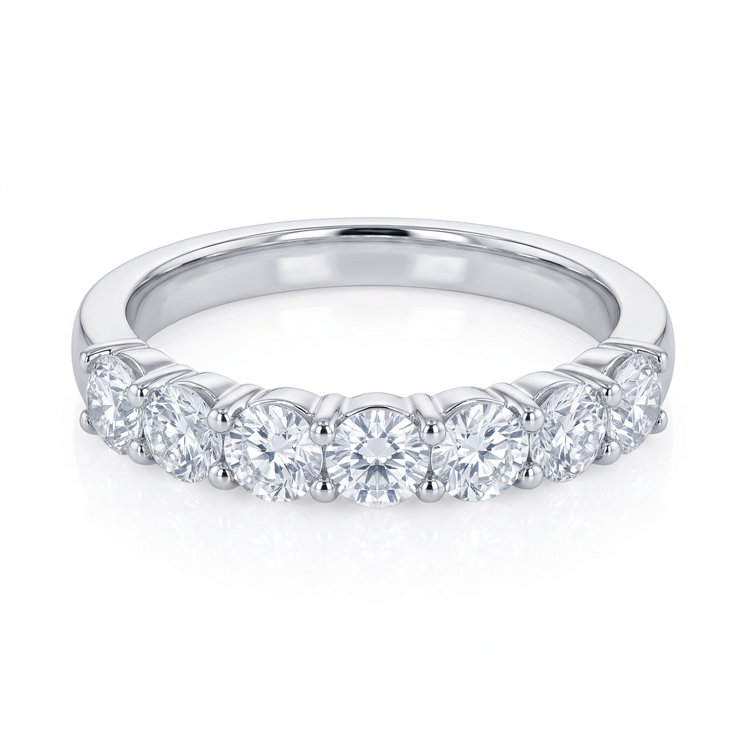 Seven-Stone Diamond Band — 0.77ct TW