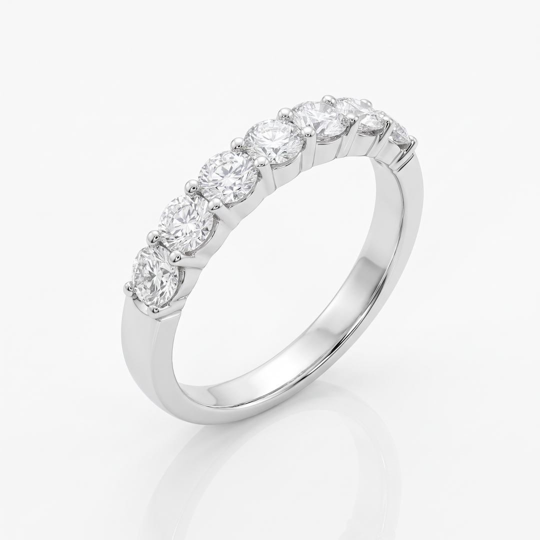 Seven-Stone Diamond Band — 0.77ct TW