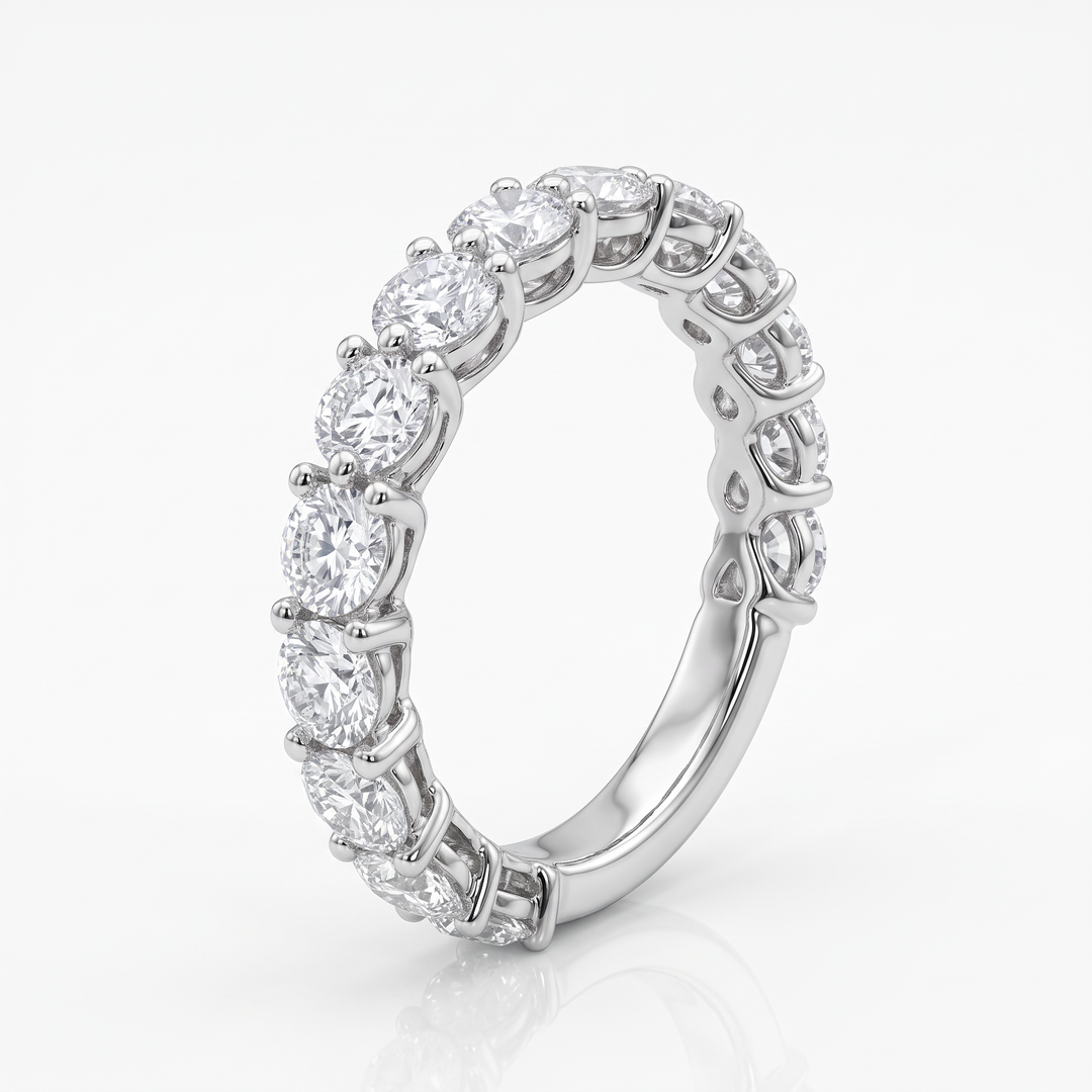 Diamond Three-Quarter Eternity Band — 1.30ct TW