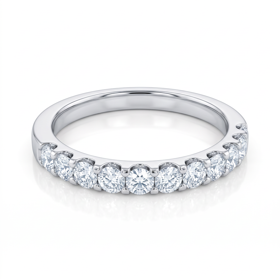 Eleven-Stone Diamond Band — 0.58ct TW