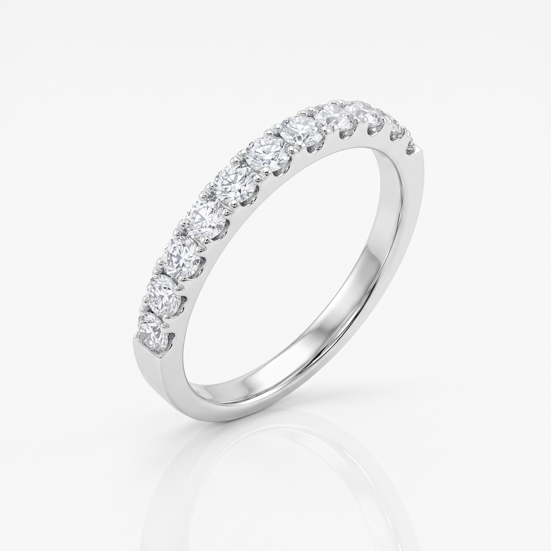 Eleven-Stone Diamond Band — 0.58ct TW