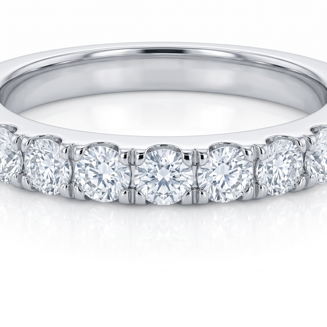 Fine Diamond Half Eternity Band — 0.32ct TW
