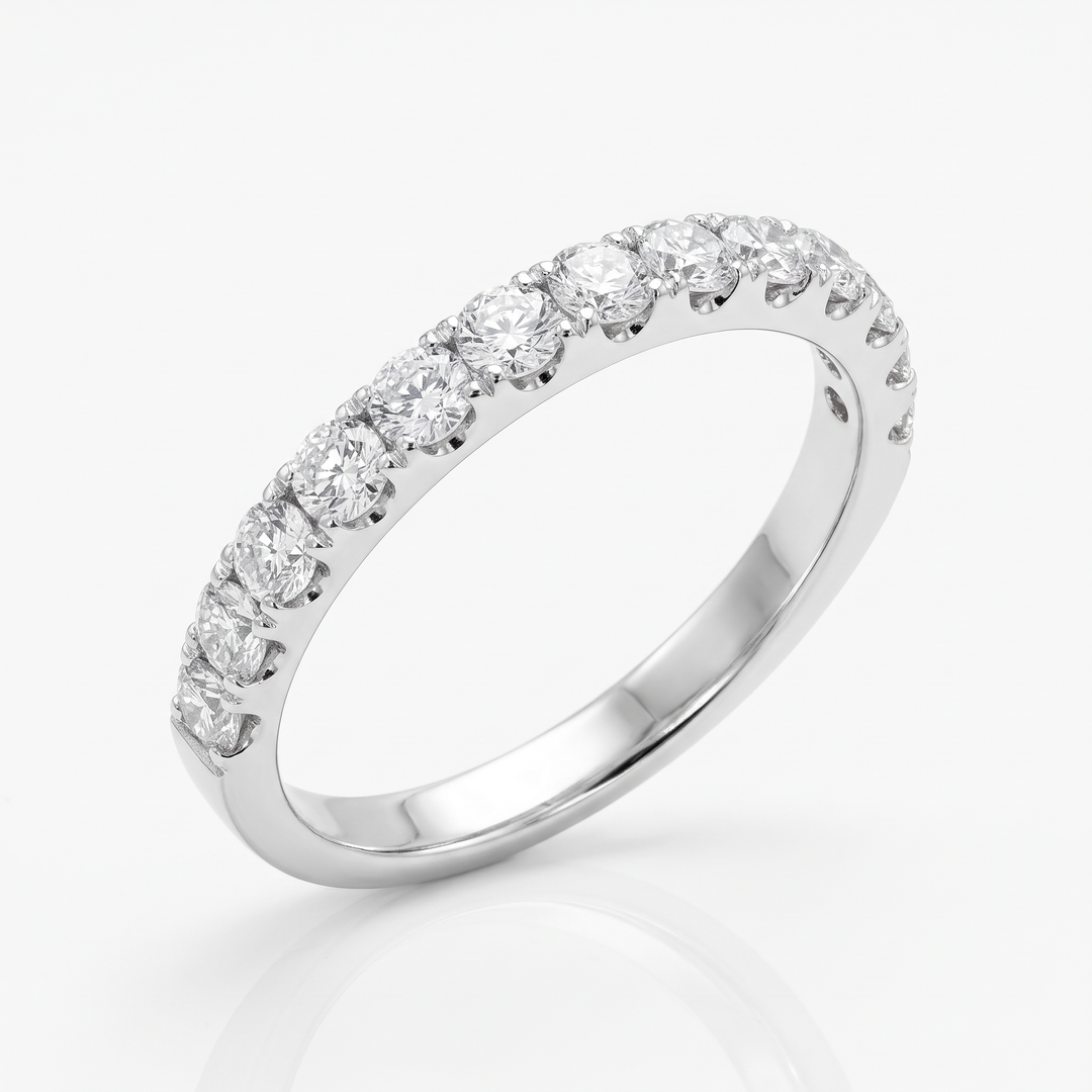 Diamond Half Eternity Band — 1.00ct TW