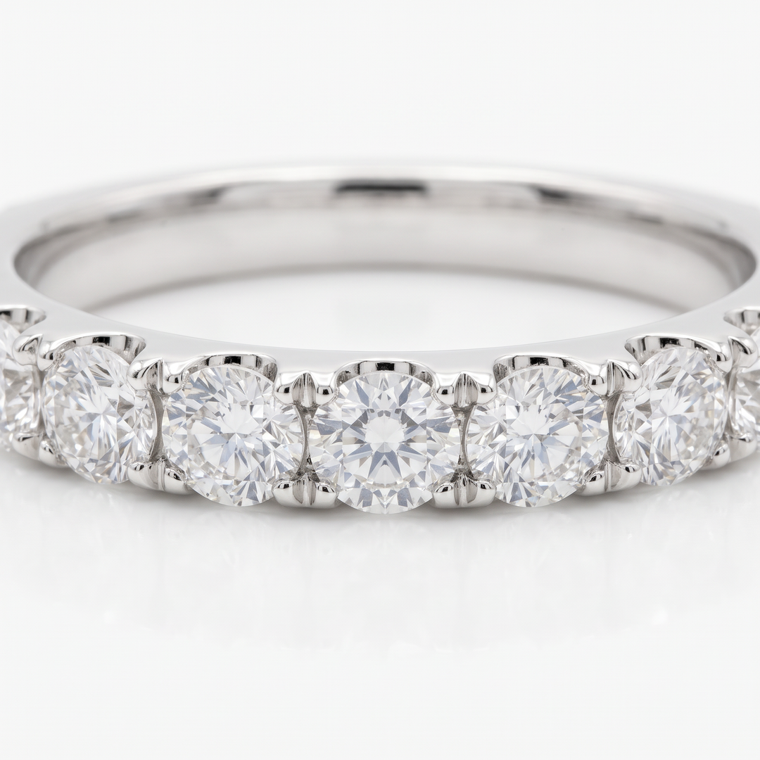 Diamond Half Eternity Band — 1.00ct TW