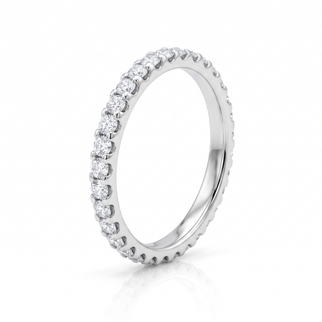 Fine Diamond Full Eternity Band — 0.60ct TW