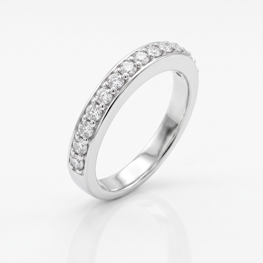 Diamond Band with Polished Edge — 0.35ct TW