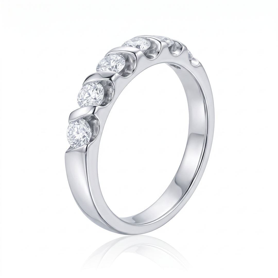 Diamond Twist Band — 0.42ct TW