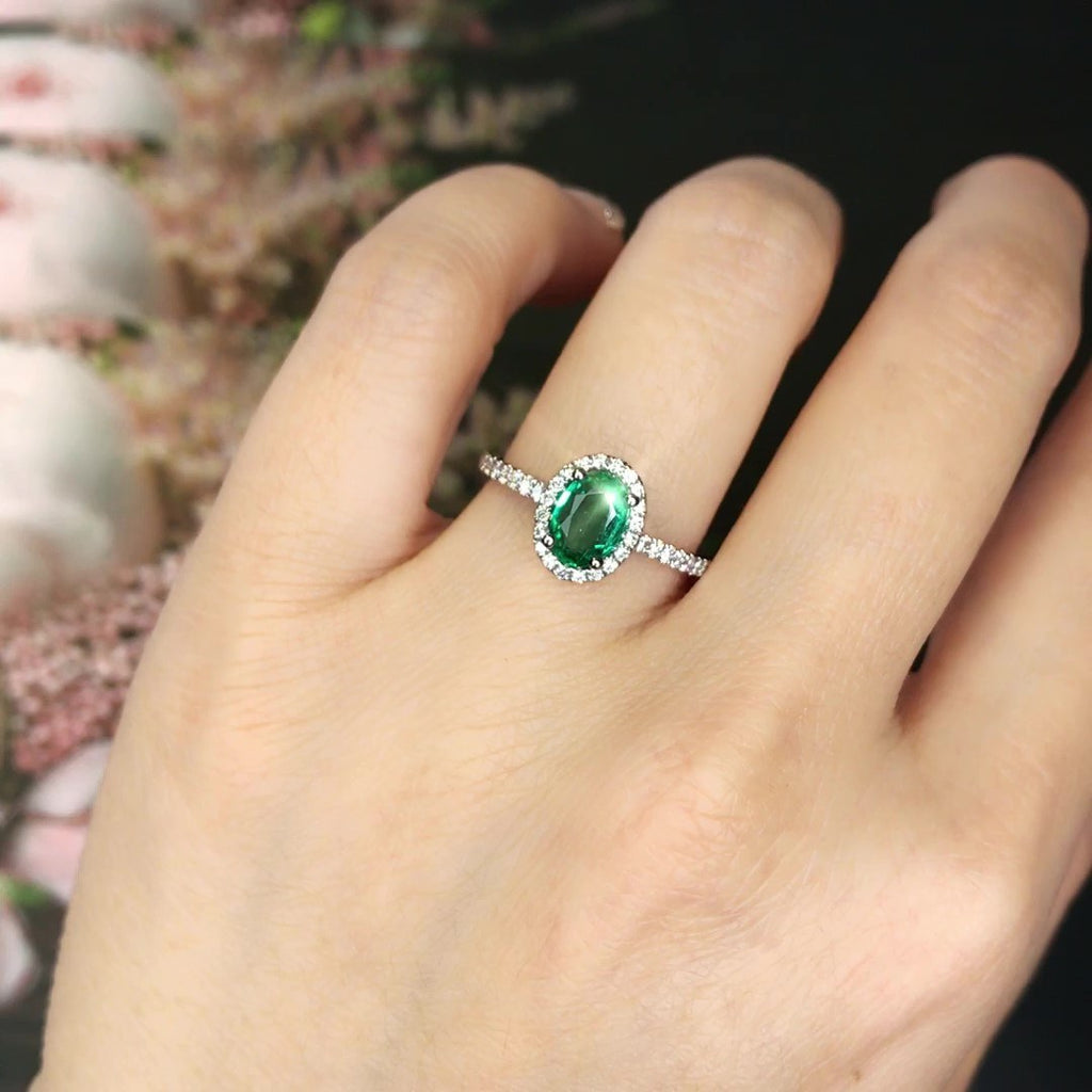 Buy 4.20CTW Emerald Engagement Ring Real Emerald Wedding Ring High Quality Emerald  Ring Emerald Ring for Women Natural Emerald Ring Geniune Online in India -  Etsy
