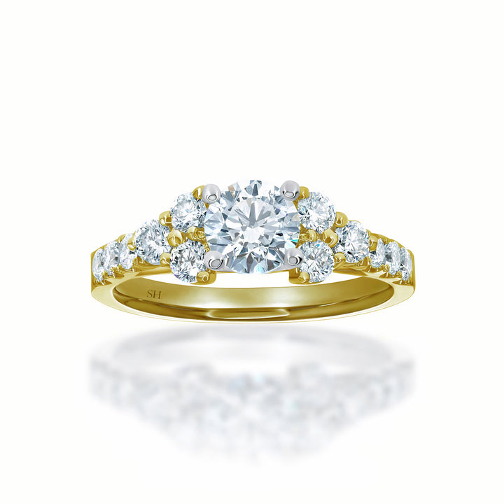 Pictured with 0.70ct diamond.|option:Carats=0.70 carat|thumb_caption:0.70 carat|grid_preview:true
