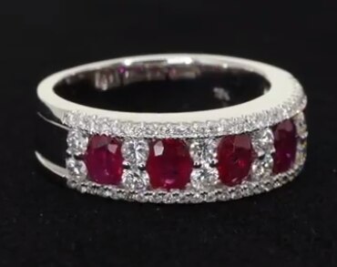 Ruby Steps Ring | SH Jewellery