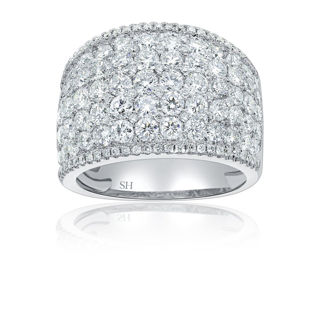 Diamond & coloured gemstone dress rings exclusive to SH Jewellery